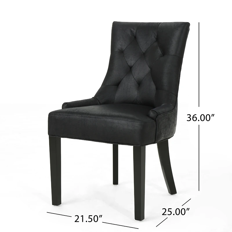 Streamdale Diamond Tufted Dining Chairs Versatile Comfort for Your Home