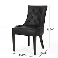 Streamdale Diamond Tufted Dining Chairs Versatile Comfort for Your Home