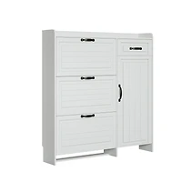 Streamdale Furniture Premium Shoe Cabinet with Ample Storage and Dust Protection