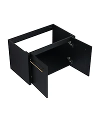 Inch Wall-mounted Bathroom Vanity (Only the Cabinet Body