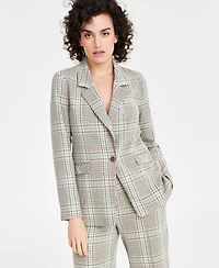 On 34th Women's Solid Boyfriend Blazer, Created for Macy's