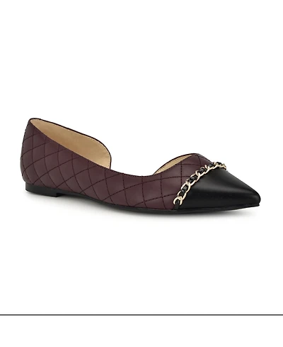 Nine West Women's Breza Slip-On Pointy Toe Dress Flats