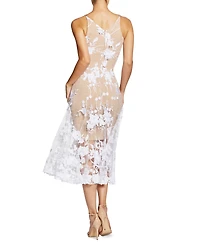Dress the Population Audrey Floral Applique Lace
