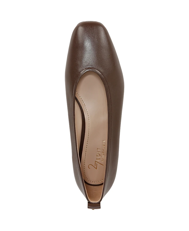 Naturalizer Carla Square Toe Ballet Flats