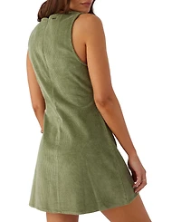 O'Neill Juniors' Poppy Sleeveless Corduroy Mini Dress