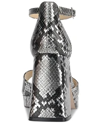 Jessica Simpson Women's Kaliah Ankle-Strap Block-Heel Dress Sandals