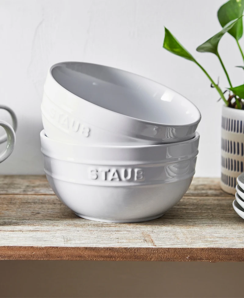 Staub Large Universal Bowls, Set of 2