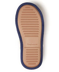 Dearfoams Mama Bear Plaid Scuff Slipper