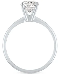 Gia Certified Diamond Solitaire Engagement Ring (2 ct. t.w.) in 14k White Gold
