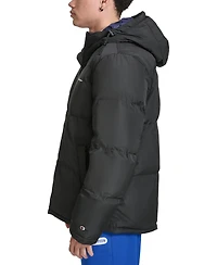 Champion Men's Quilted Full-Zip Hooded Puffer Jacket