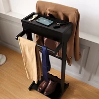 Streamdale Portable Garment Rack with Storage