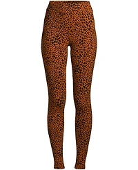 Lands' End Women's Petite Starfish Mid Rise Knit Leggings