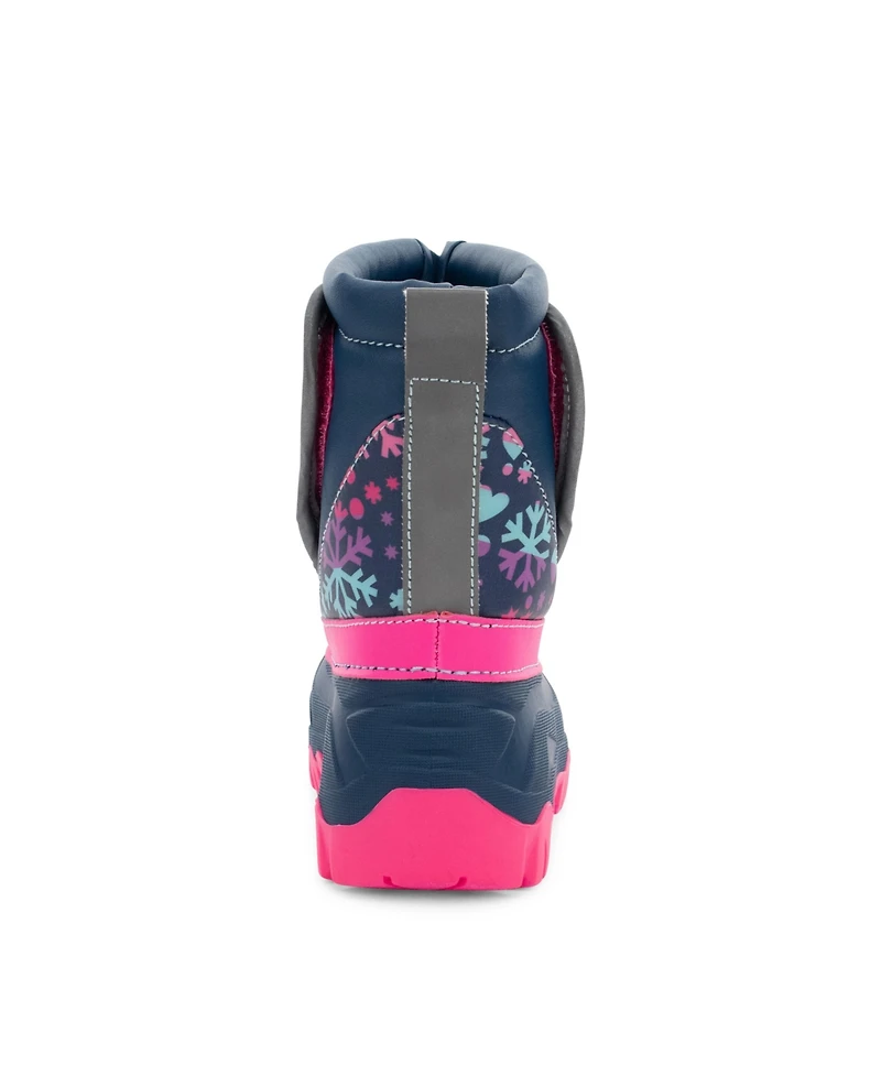 Western Chief Little Girls Selah Faux Fur Cold Weather Boot