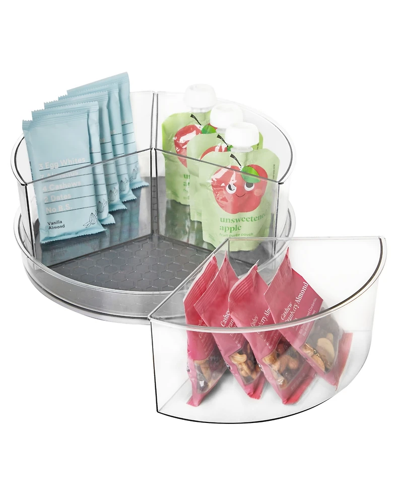 Tovolo Hexa 3 part Lazy Susan with removable Bins 11"