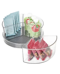 Tovolo Hexa 3 part Lazy Susan with removable Bins 11"