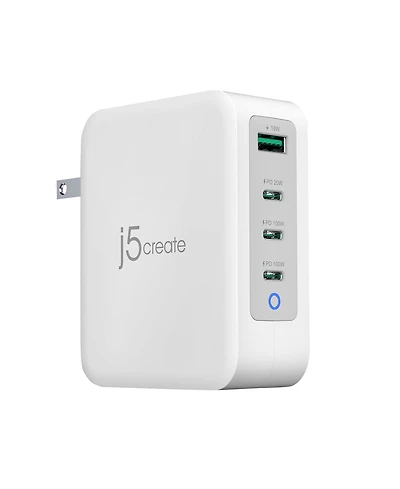j5create 130W GaN Usb-c 4-Port Charger, JUP43130