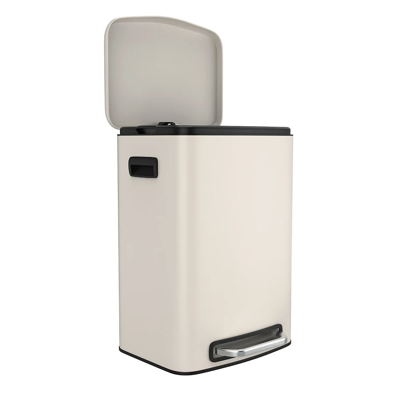 Streamdale 13 Gal. Stainless Step-On Trash