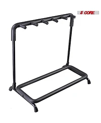 5 Core Guitar Rack Stand Heavy Duty 5 Guitars Holder Universal Multi Storage for Band Stage Acoustic Electric and Bass Soporte Para Guitarra- GRack 5N