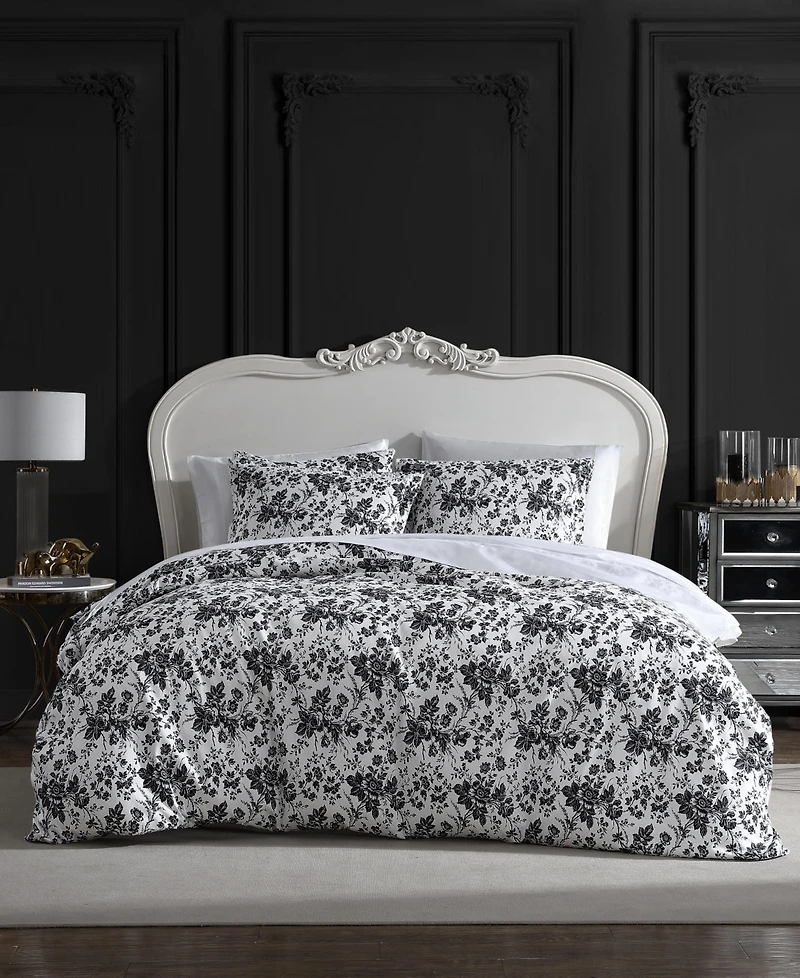 Betsey Johnson Betseys Toile Piece Duvet Cover Set