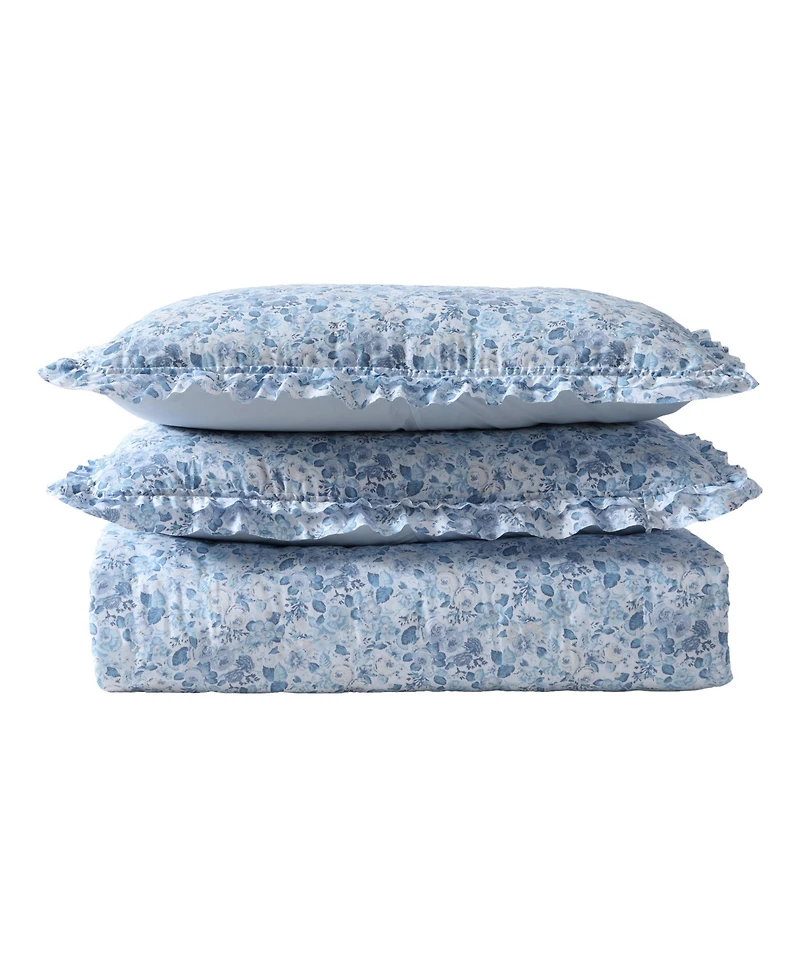Laura Ashley Quartet Dot 2 Piece Quilt Set, Twin