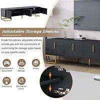 Streamdale Adjustable Tv Cabinet Feet Pads for Stability and Floor Protection