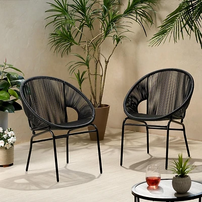 Modern Outdoor Woven Rattan Chair Set Style and Comfort for Your Patio