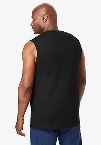 KingSize Tall Shrink-Less Lightweight Muscle T-Shirt
