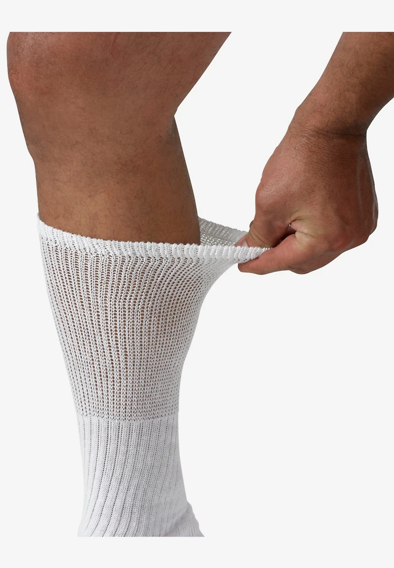 KingSize Big & Tall Diabetic Over-The-Calf Extra Wide Socks 3-Pack
