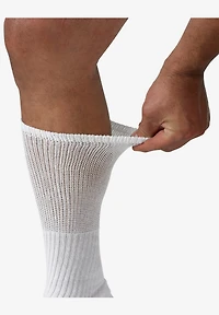 KingSize Big & Tall Diabetic Over-The-Calf Extra Wide Socks 3-Pack