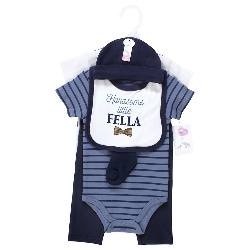 Hudson Baby Baby Girls Hudson Cotton Layette Set