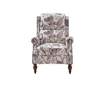 Alexander Traditional Manual Recliner With Variety Fabric