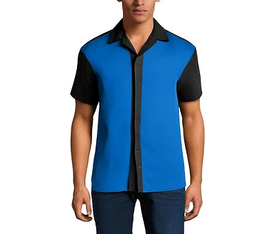 KingSize Big & Tall Colorblock Camp Shirt