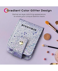 Byootique Portable Lipstick Case Lip Gloss Pouch with Mirror for Purse Mini Bag
