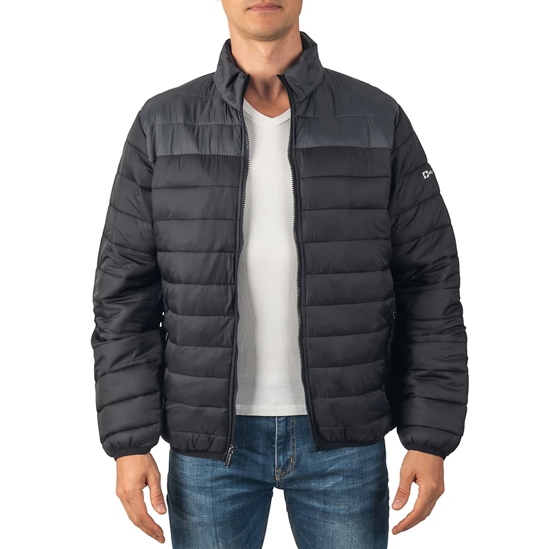 Alpine Swiss Men's Niko Men s Puffer Jacket Warm Down Alternative Insulated Coat | Packable Water-Resistant & Windproof Winter Outerwear with Zipper P