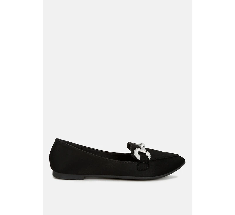 Fembot Horsebit Detail Flexible Loafers Women