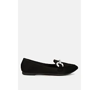Fembot Horsebit Detail Flexible Loafers Women