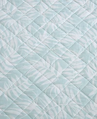 Closeout! Tommy Bahama Home Art Of Palms Reversible 2 Piece Quilt Set, Twin