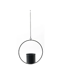 Slickblue Modern Hanging Planter With Frame (Set of 2)