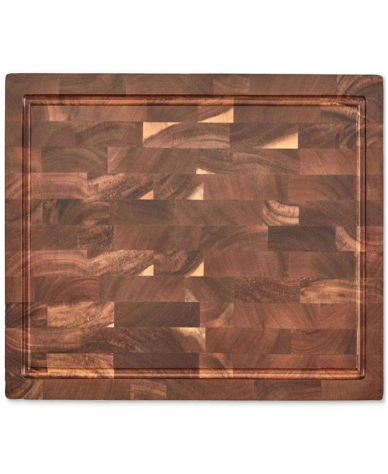 Cuisinart 17" Reversible End-Grain Acacia Cutting Board