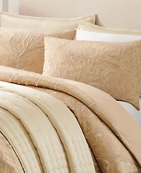 Donna Karan Home Liquid Marble Gold Sham, King