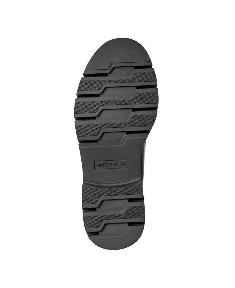 Marc Fisher Women's Cube Lug Sole Penny Loafers