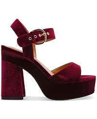 Dv Dolce Vita Women's Wayward Ankle-Strap Buckle Platform Sandals