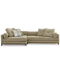 Closeout! Brendalyn 2-Pc. Modular Fabric Sectional Chaise and Sofa Set, Created for Macy's