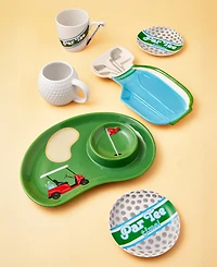 Godinger Golf Bag Platter, 12"