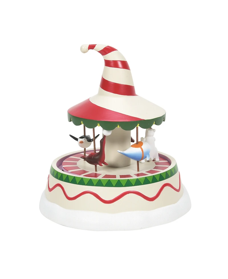 Department 56 Villages Christmas Town Carousel