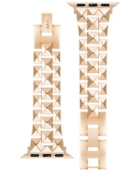 Nine West Women's Rose Gold-Tone Alloy Bracelet Designed for 38/40/41mm Apple Watch
