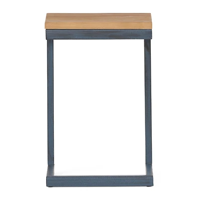 Simplie Fun Firwood Antique C-Shaped Accent and Storage Tables (3-Pack Nesting Tables)