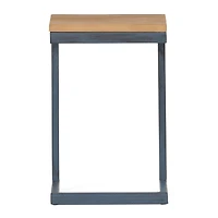 Simplie Fun Firwood Antique C-Shaped Accent and Storage Tables (3-Pack Nesting Tables)