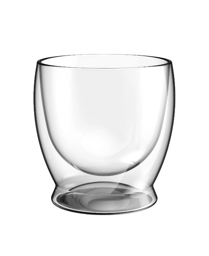 Oggi Set of 2, 10oz Whiskey Sipping Double Wall Insulated Glasses