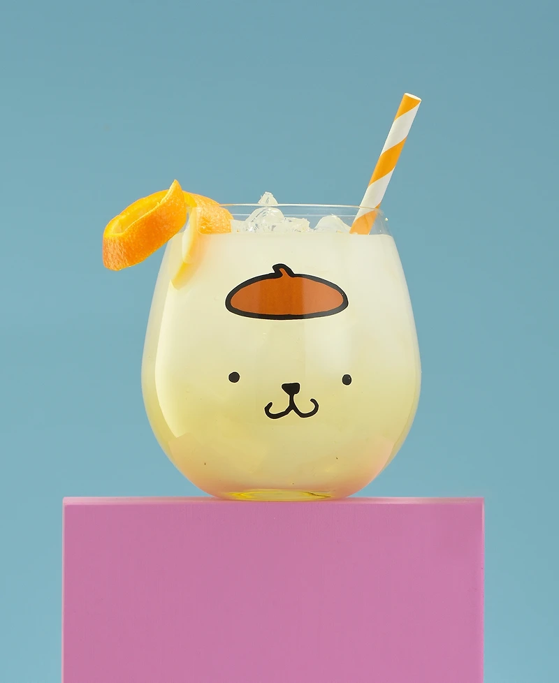 JoyJolt Hello Kitty and Friends Hello Sippy Stemless Drinking Glasses, Set of 4